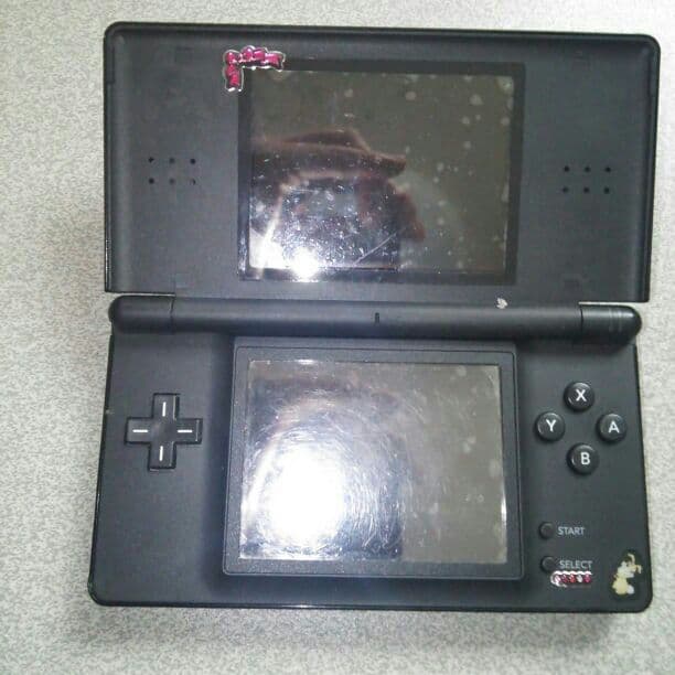 ソフト二点とDSLite本体