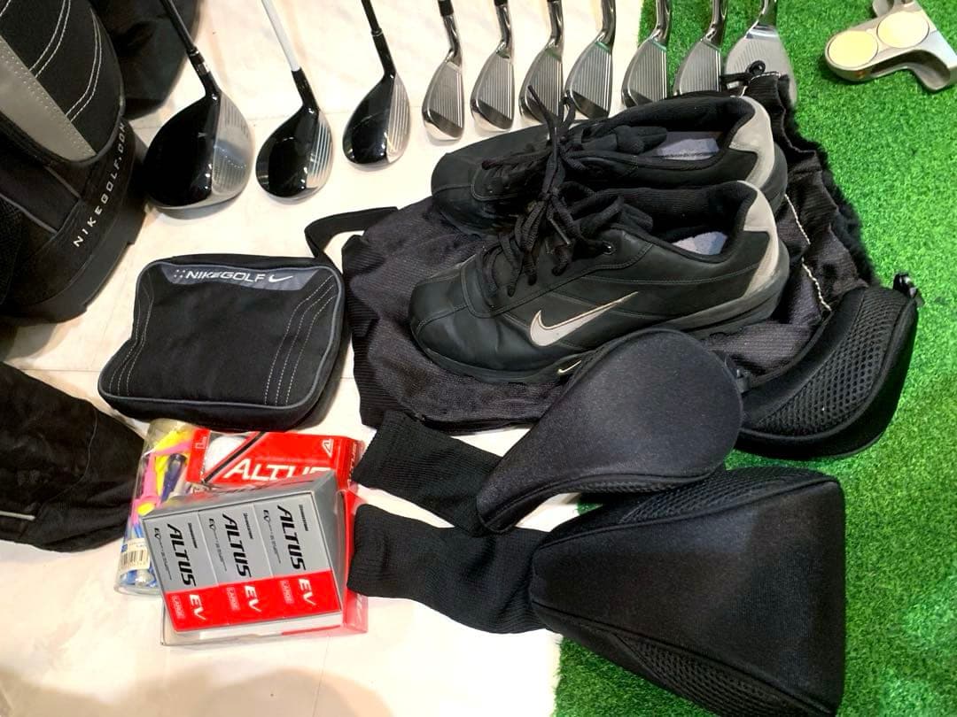 豪華　良品　ナイキ　NIKE ゴルフクラブ フルセット　キャディバッグ　優しい