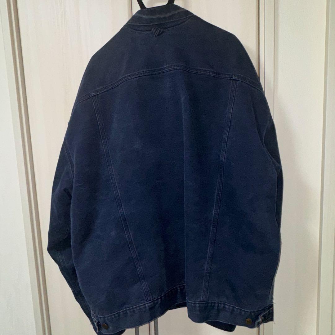 あこ様：カーハート ダックトラッカージャケット ネイビー