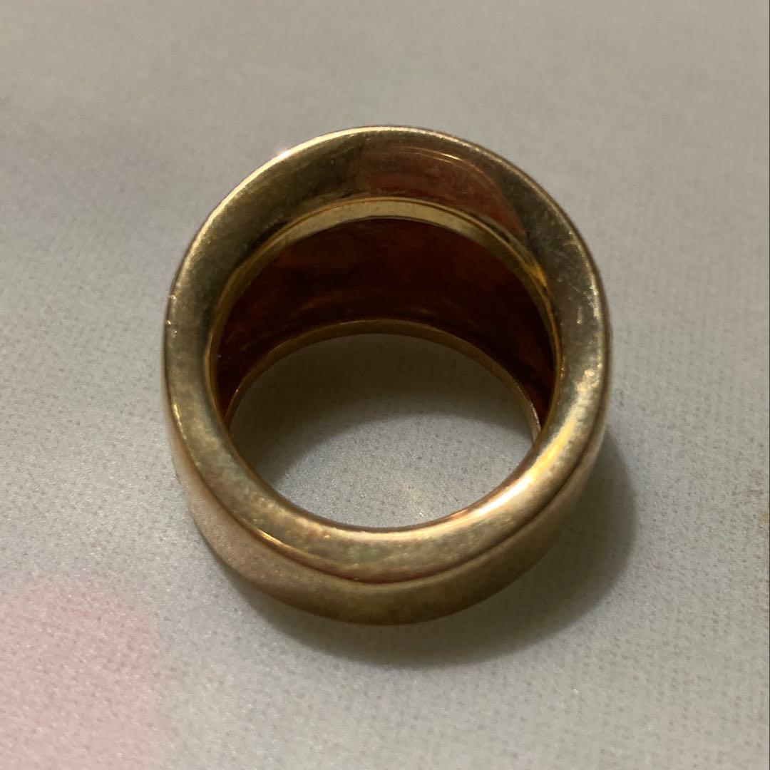 遺品　ゴールド テクスチャーリング