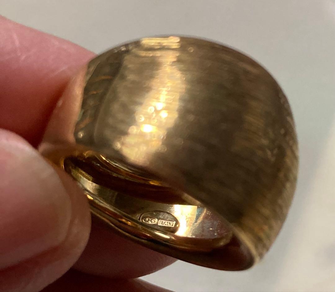 遺品　ゴールド テクスチャーリング