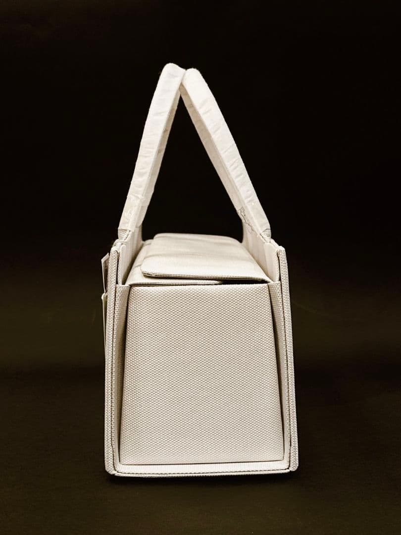 衿秀　正絹　利休バッグ　箱型バッグ　かぶせバッグ　フォーマルバッグ　七宝柄