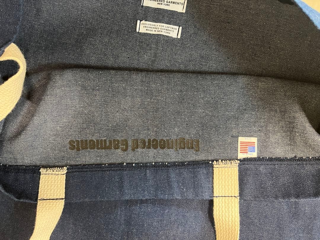 【ENGINEERED GARMENTS】2WAYトートバッグ