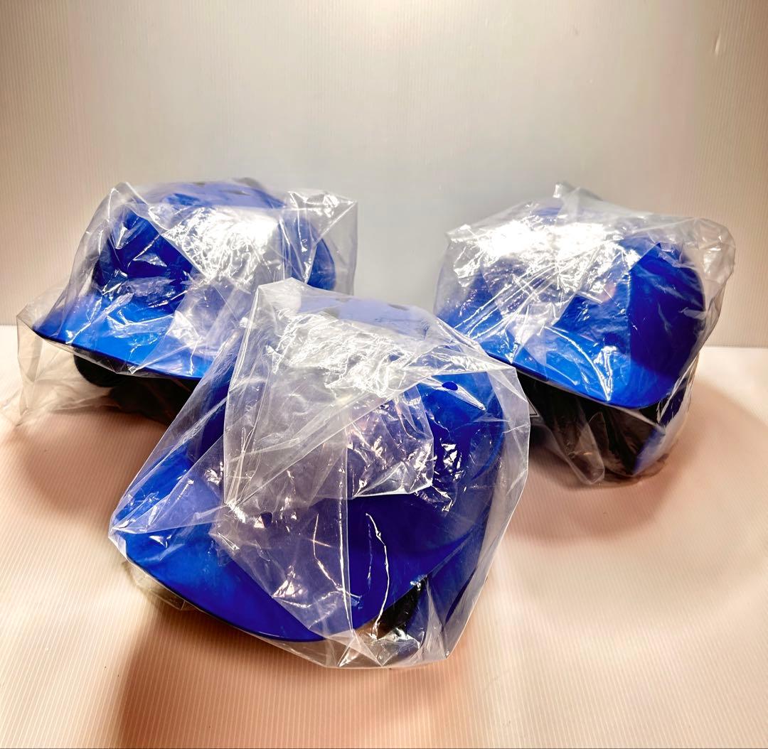 【未使用】asics ヘルメット　ソフトボール用　3個セット