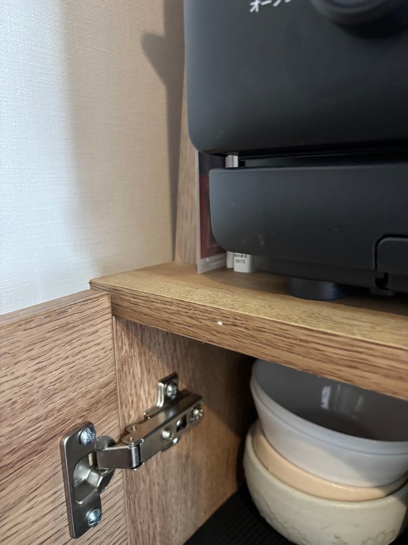 【LOWYA】 キッチン棚 食器棚 レンジ台 幅80cm 【格安】