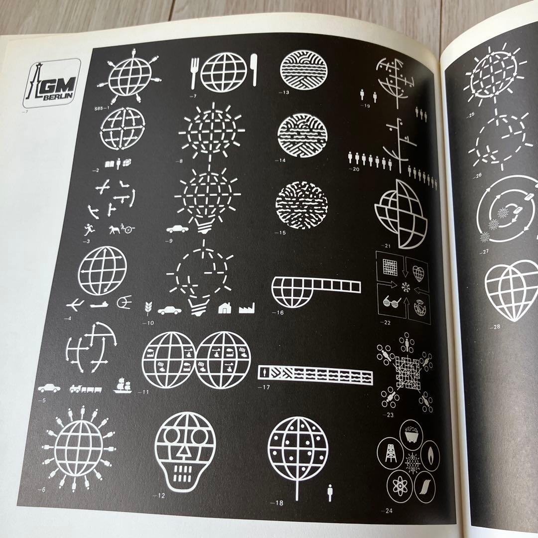 【匿名配送 ✨希少】デザイン　ピクトグラム 世界の絵文字 1970-83 サイン