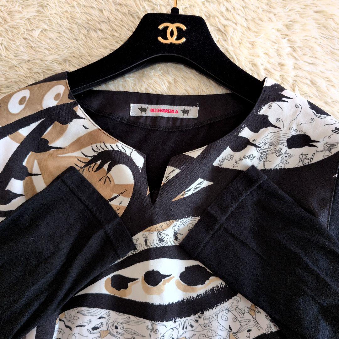 日本製★OLLEBOREBLA　ぶたさん　コート　チュニック　セットアップ