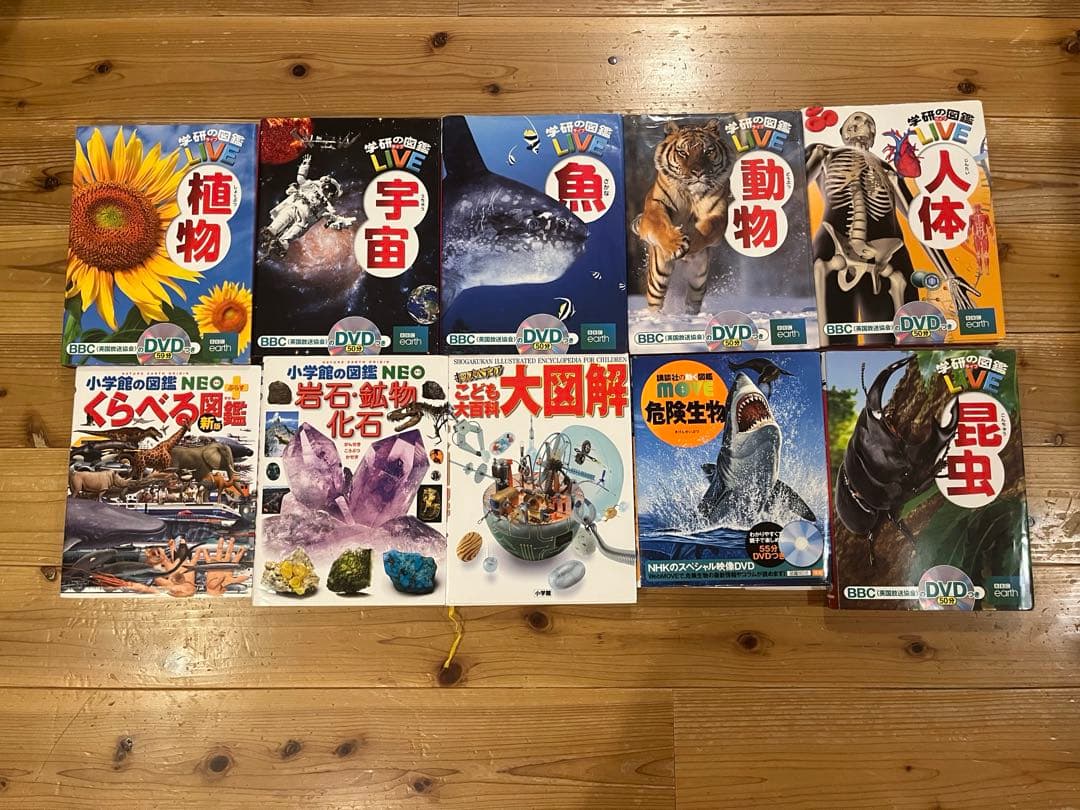 図鑑10冊まとめ売り