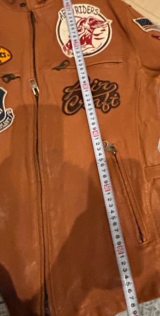 AVIREX アヴィレックス レザージャケット ブルゾンLサイズ