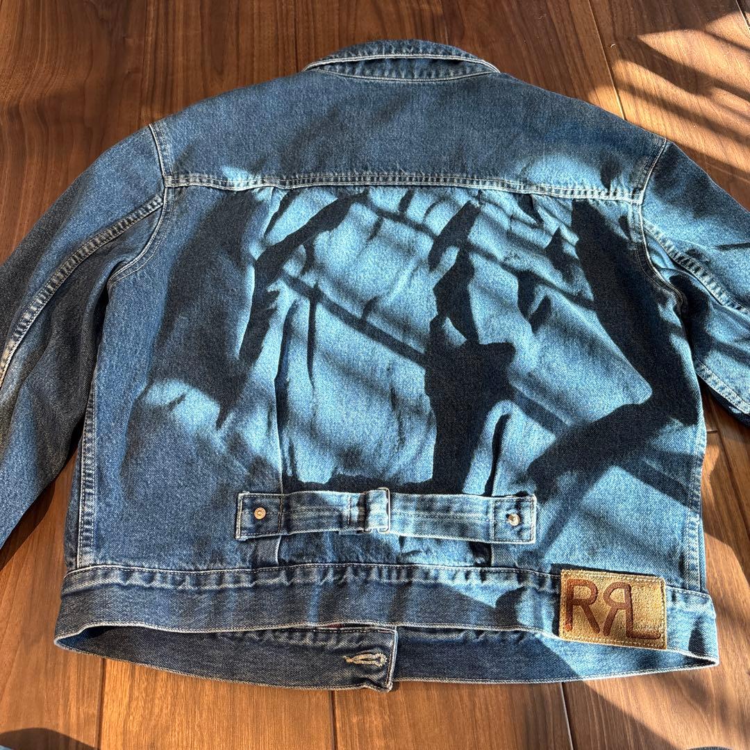 【激レア三ツ星】90s RRL ブランケット デニムジャケット L相当 初期
