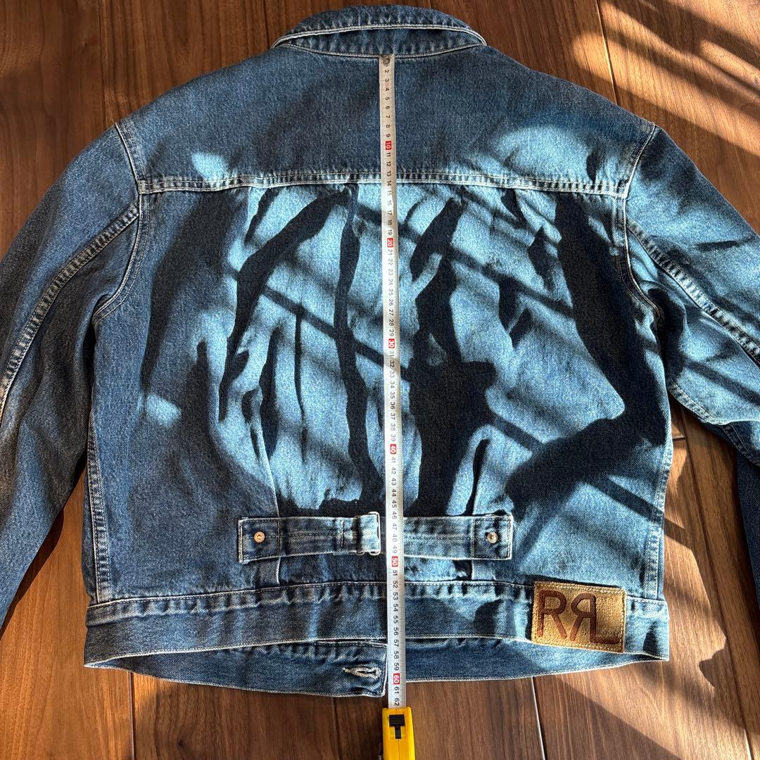 【激レア三ツ星】90s RRL ブランケット デニムジャケット L相当 初期