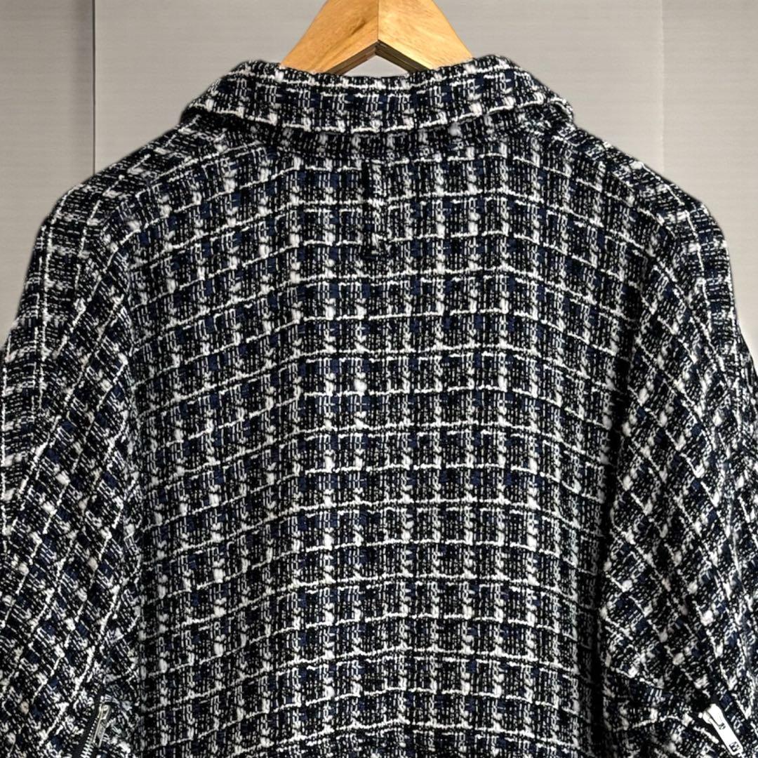 【PHINGERIN／フィンガリン】ツイードチェック柄ボンテージジャケット