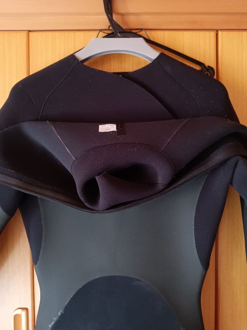 used セミドライ　5/3ミリ　チェストジップ　メンズMLB〜LBくらい