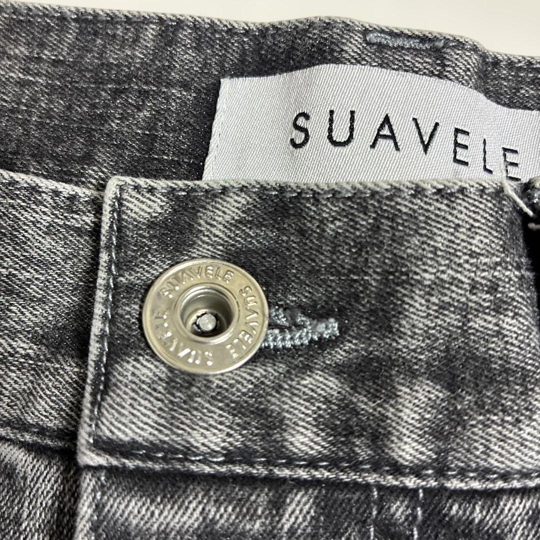 SUAVELE シュアーブル　ブラックデニムパンツ　サイズ2