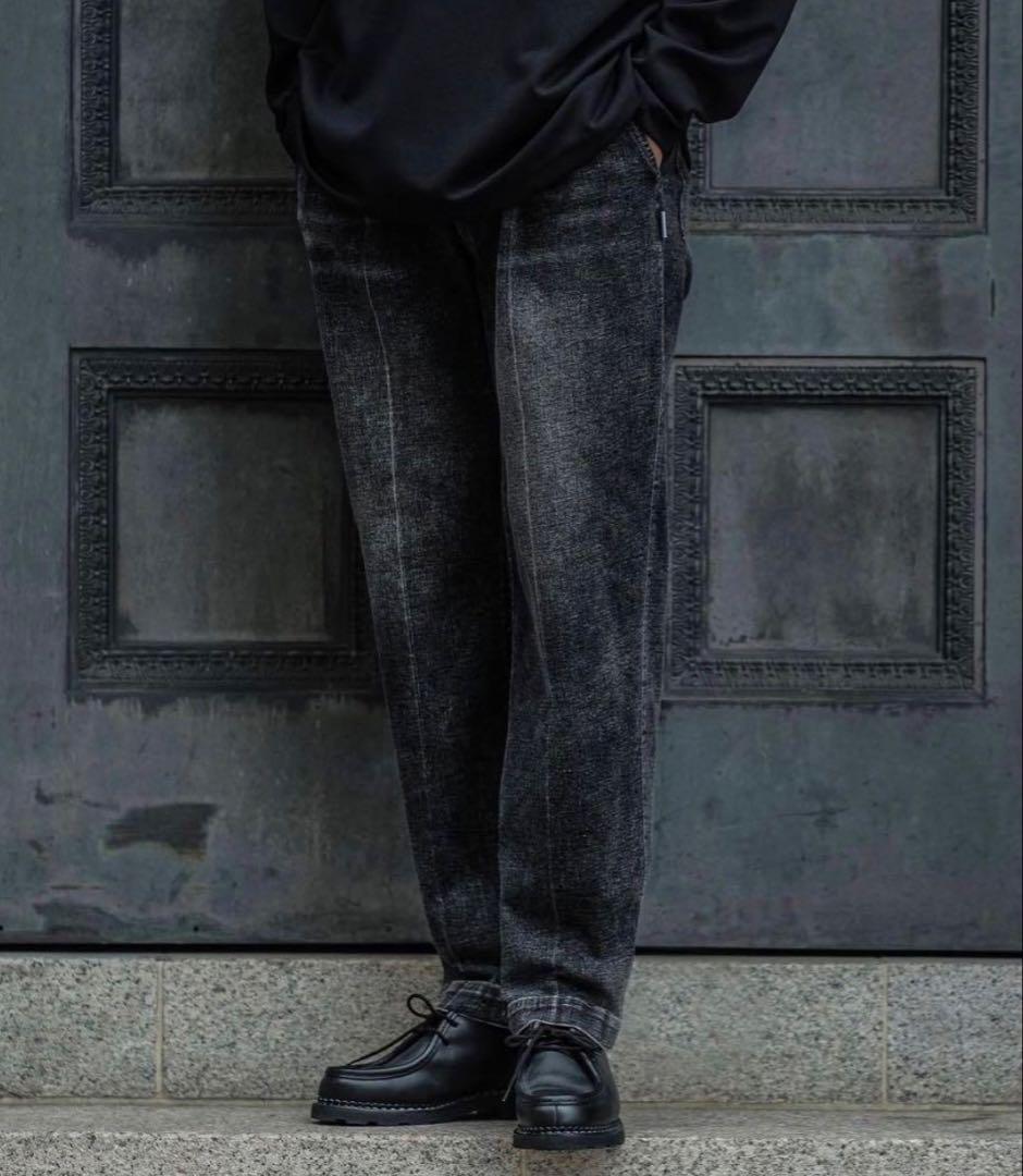 SUAVELE シュアーブル　ブラックデニムパンツ　サイズ2