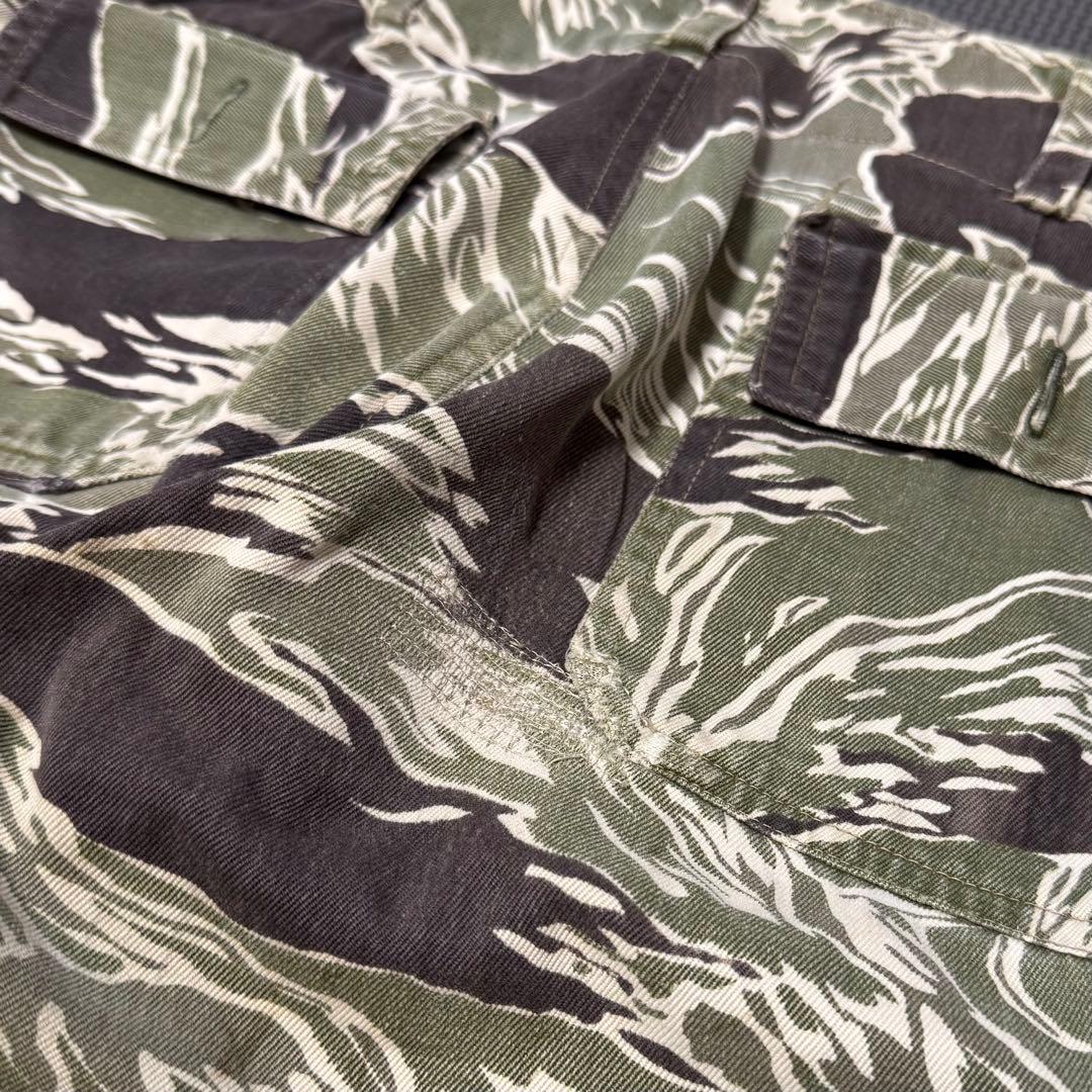 【スペシャル】60s70s ベトナム タイガーストライプ カモパンツ ミリタリー