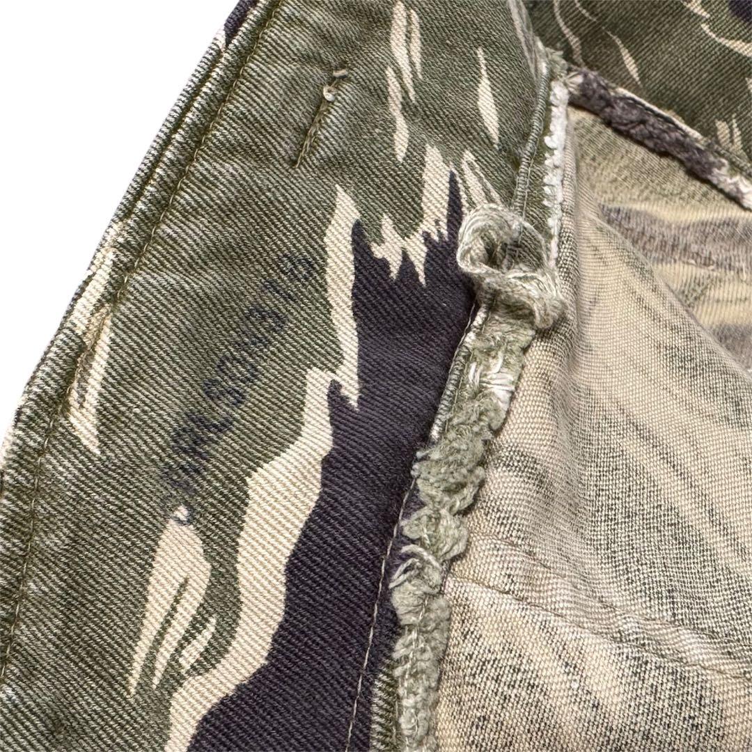 【スペシャル】60s70s ベトナム タイガーストライプ カモパンツ ミリタリー