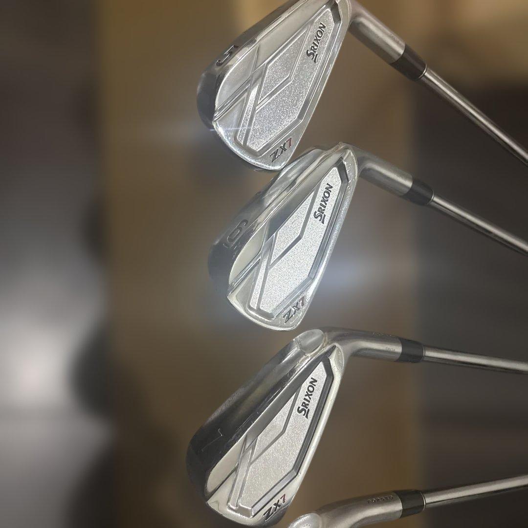 美品(かなり状態良い)Srixon ZX7 アイアンセット 6本セット