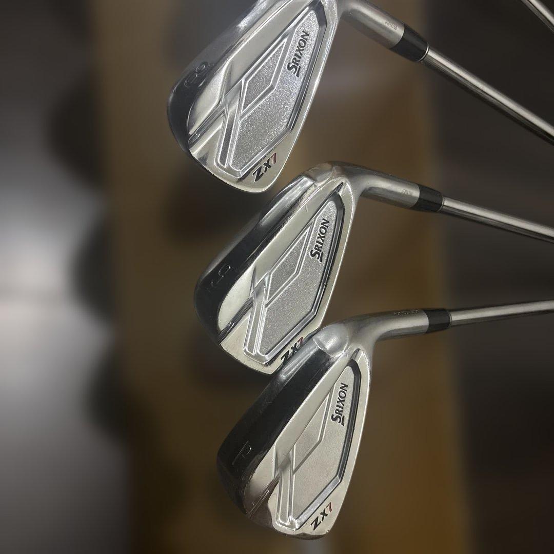 美品(かなり状態良い)Srixon ZX7 アイアンセット 6本セット