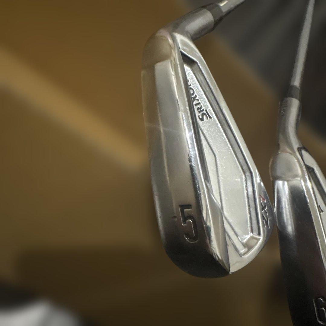 美品(かなり状態良い)Srixon ZX7 アイアンセット 6本セット