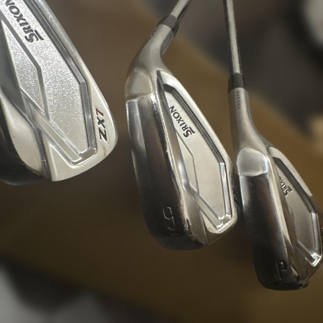 美品(かなり状態良い)Srixon ZX7 アイアンセット 6本セット