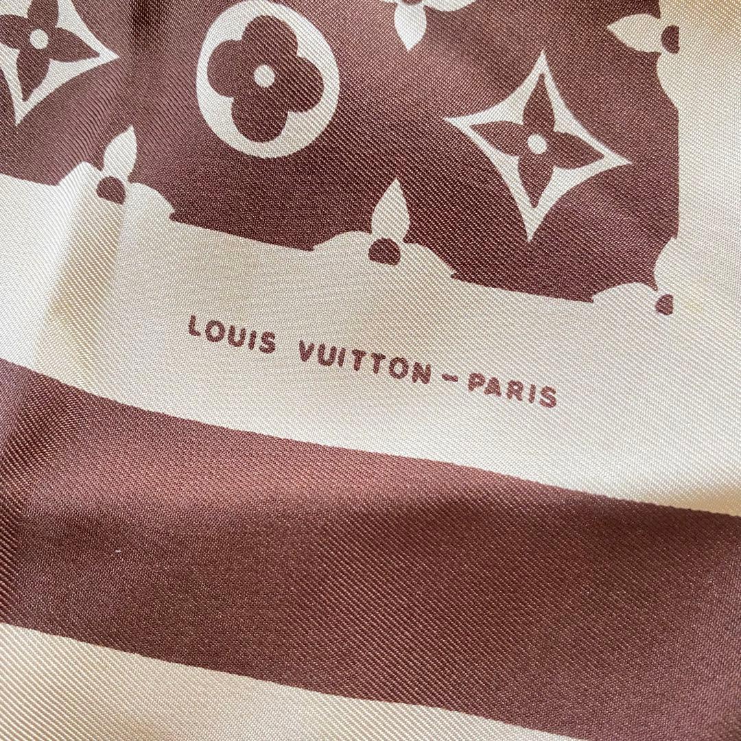LOUIS VUITTON スカーフ　モノグラム　ヴィンテージ タグあり