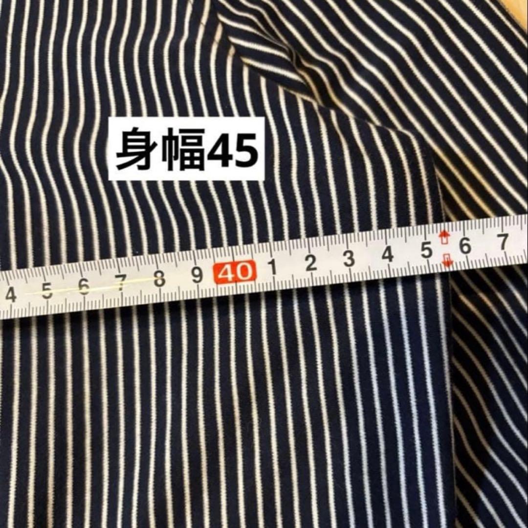 美品新品ポロラルフローレン⭐︎新品未使用タグ付き⭐︎ストライプシャツ⭐︎M実寸画像有り