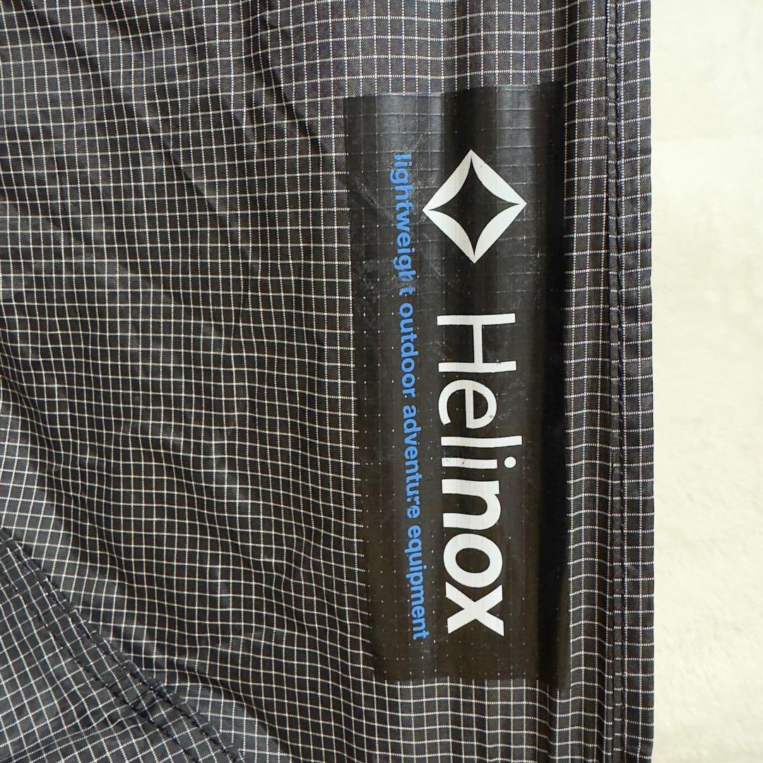 美品　Helinox チェアゼロ　ブラック　スタッフバッグ