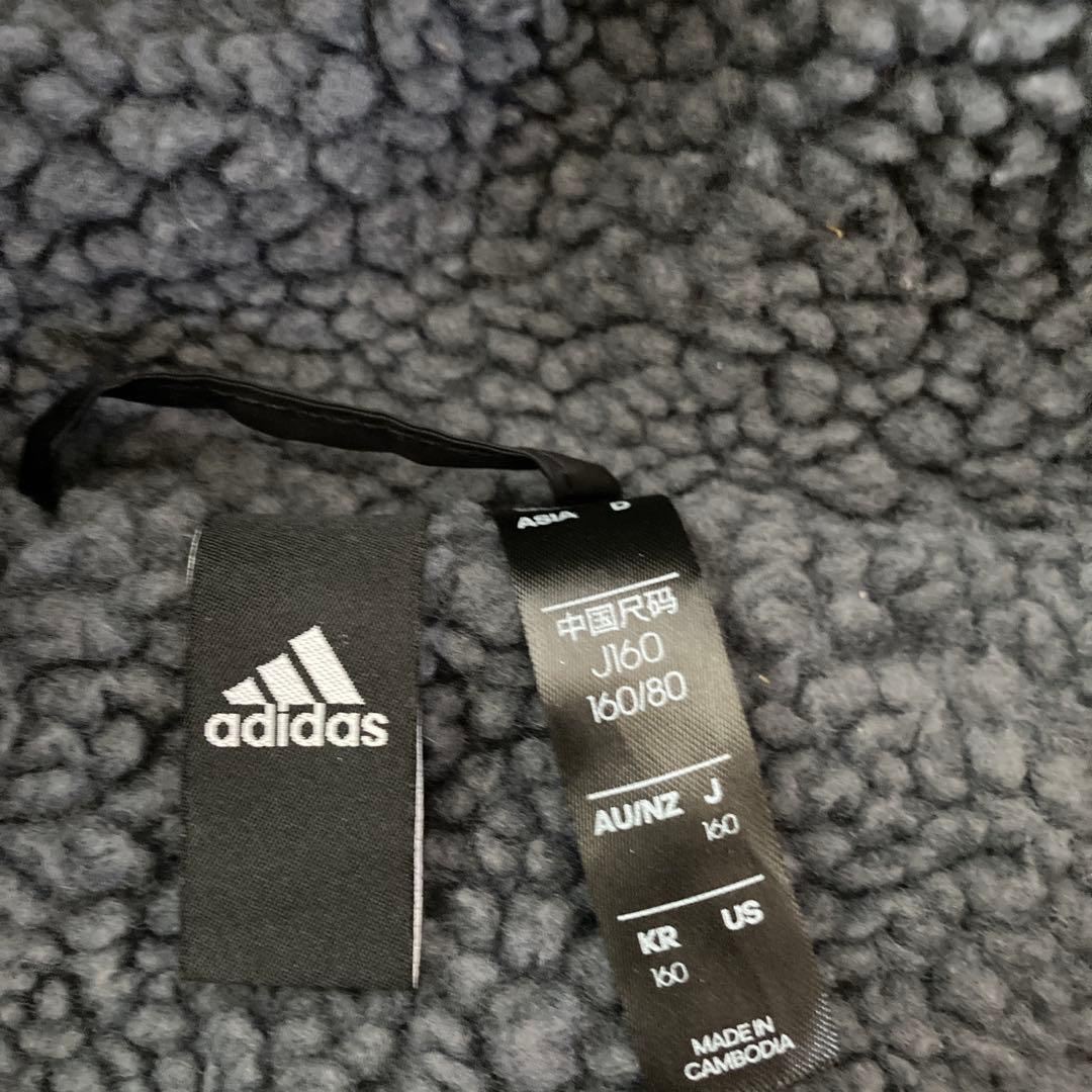 adidas ベンチコート 黒 160