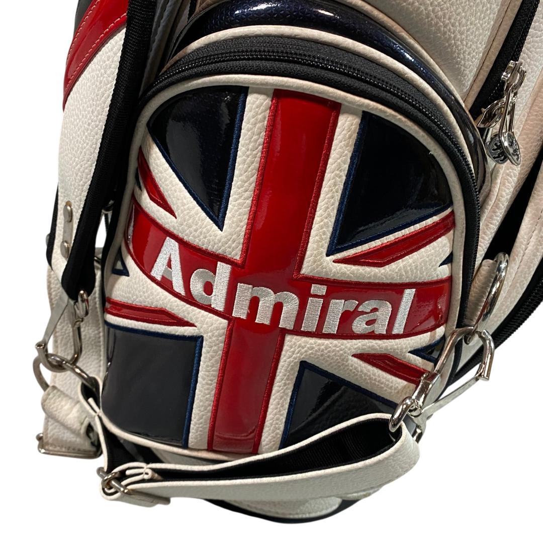 ADMIRAL アドミラル フード付き キャディバッグ ユニオンジャック ゴルフ