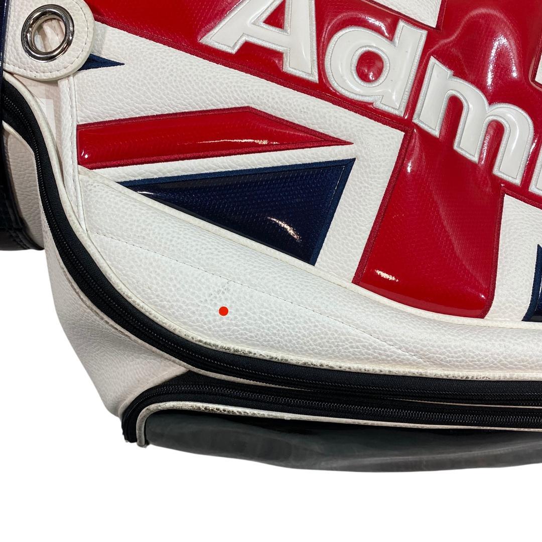 ADMIRAL アドミラル フード付き キャディバッグ ユニオンジャック ゴルフ