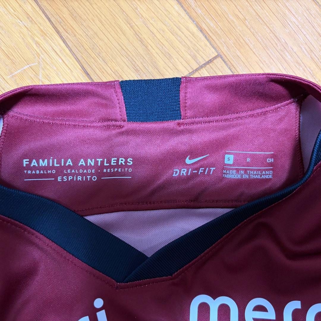 鹿島アントラーズ 2020 ナイキ ユニフォーム ホーム 半袖 12番 Sサイズ