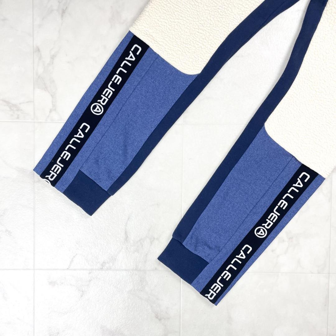 美品 CALLEJERA トラックスーツセットアップ 青 サイズ6*JD334