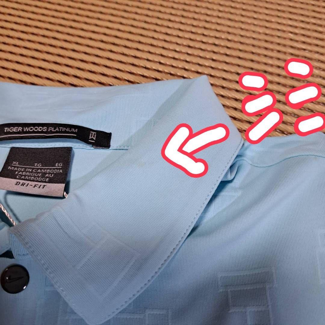 NIKE Tiger Woods PLATINUM　長袖ポロシャツ　XL