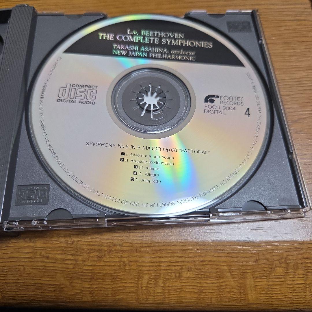 朝比奈隆指揮新日本フィル　ベートーヴェン交響曲全集