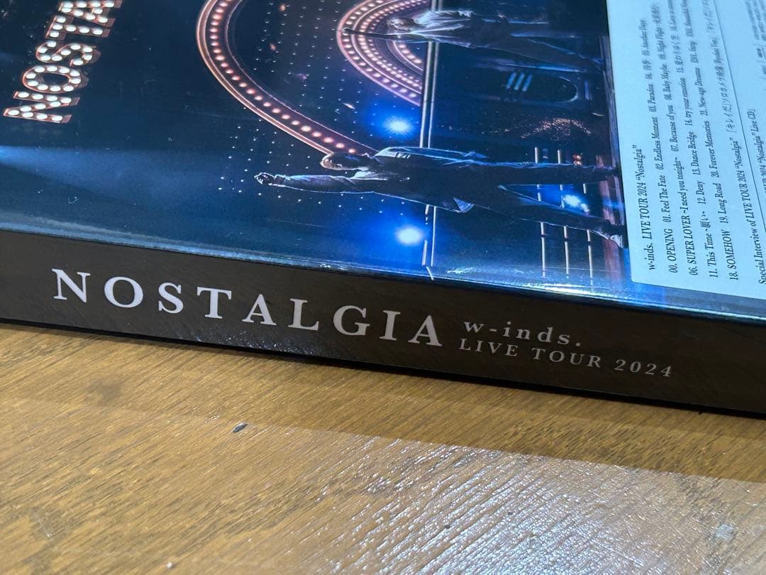 w-inds. NOSTALGIA LIVE TOUR2024 DVD新品未開封