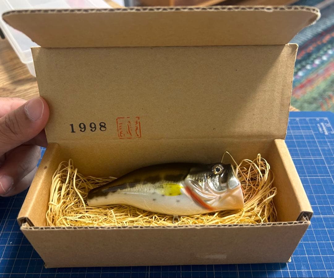 Lunkers Club 黒鱒　1998年　Aタイプ　【新品未使用、美品】