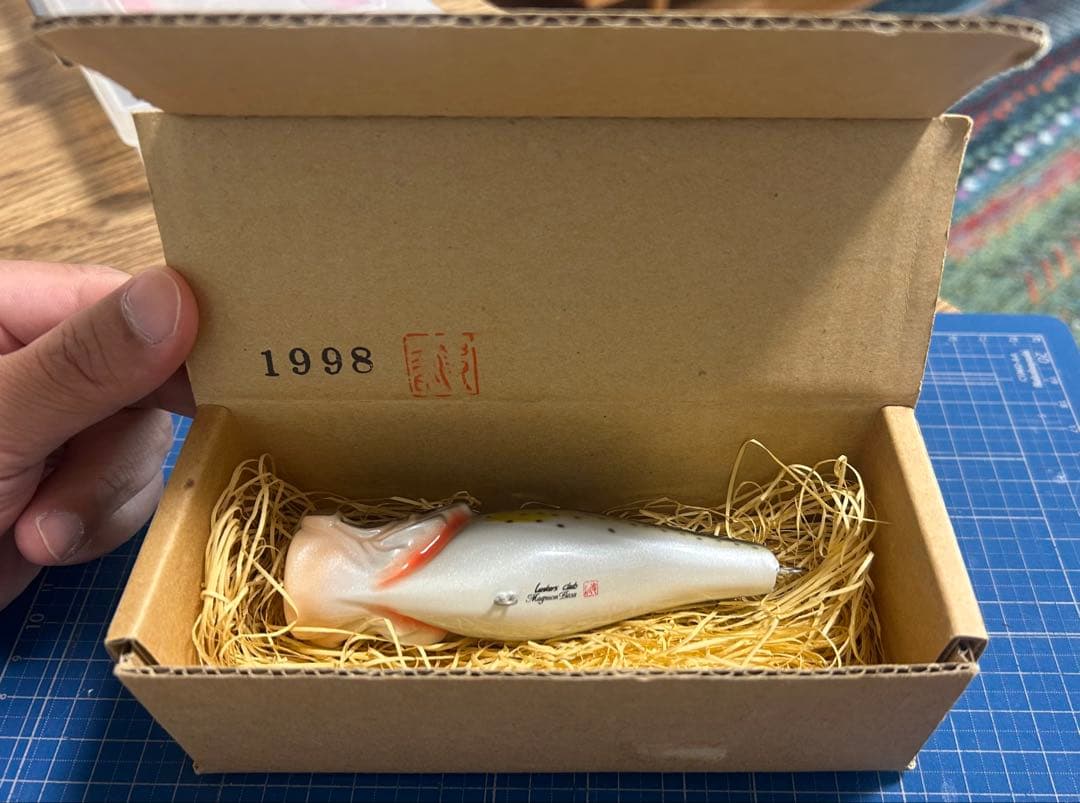 Lunkers Club 黒鱒　1998年　Aタイプ　【新品未使用、美品】