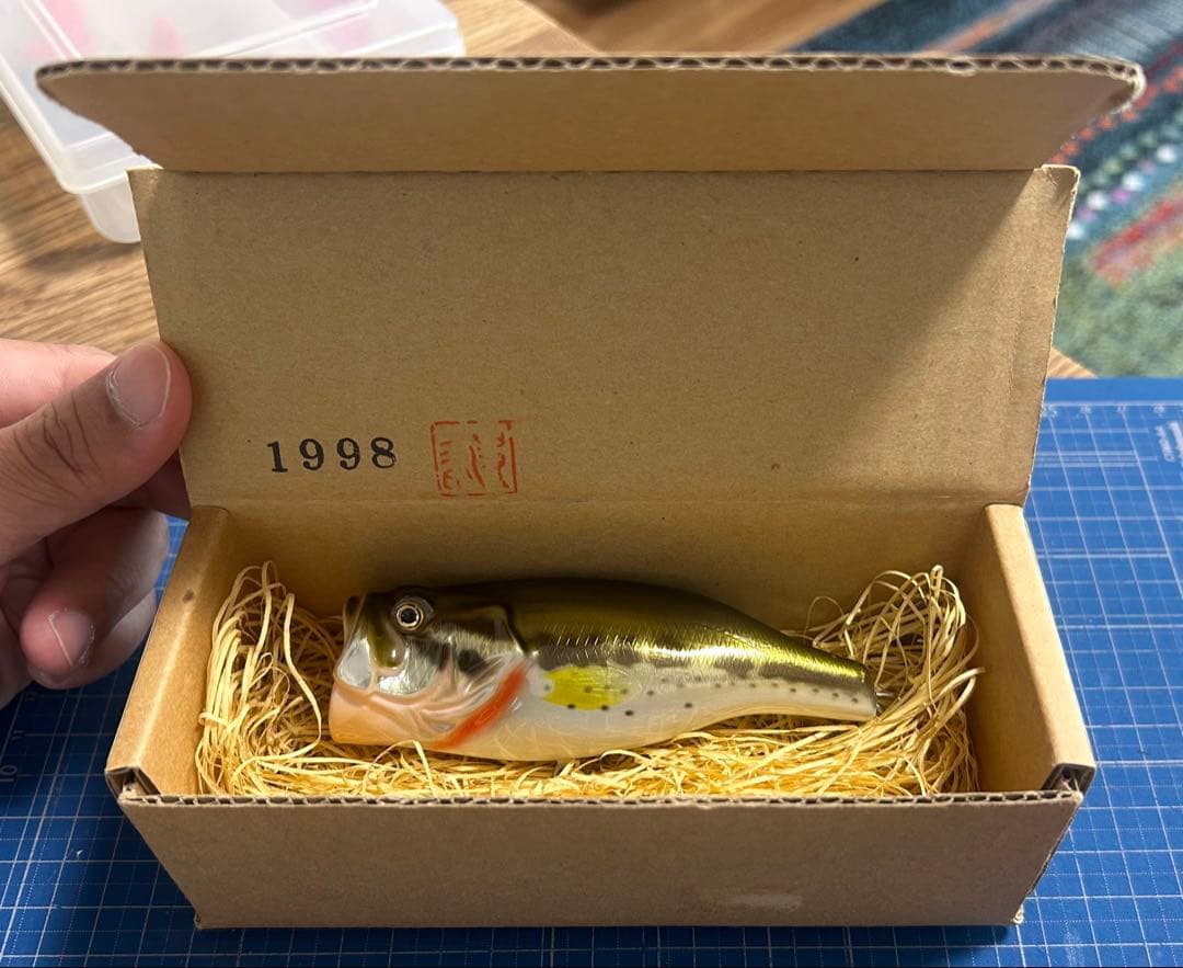 Lunkers Club 黒鱒　1998年　Aタイプ　【新品未使用、美品】