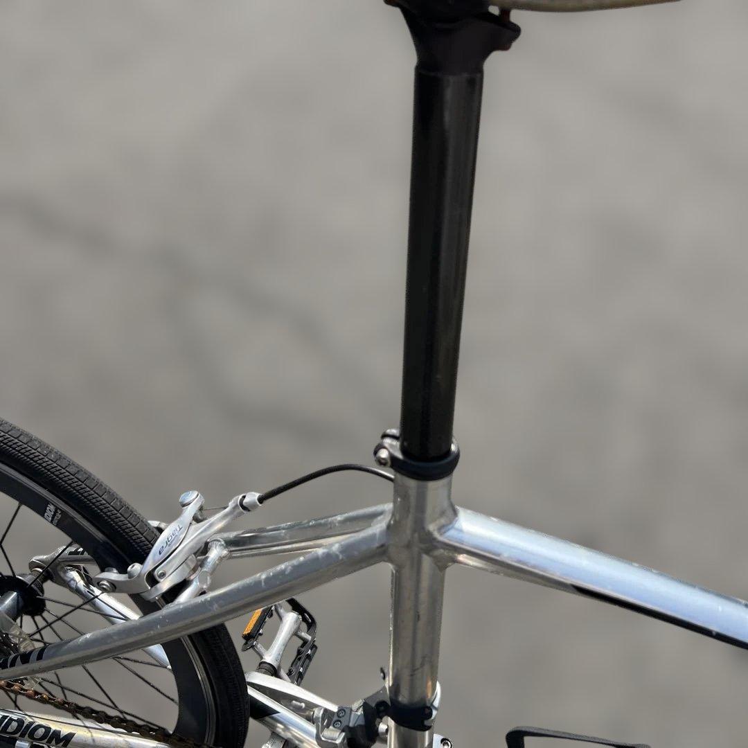 GIANT 折りたたみ自転車 IDIOM アルミ14インチ カーボンパーツ