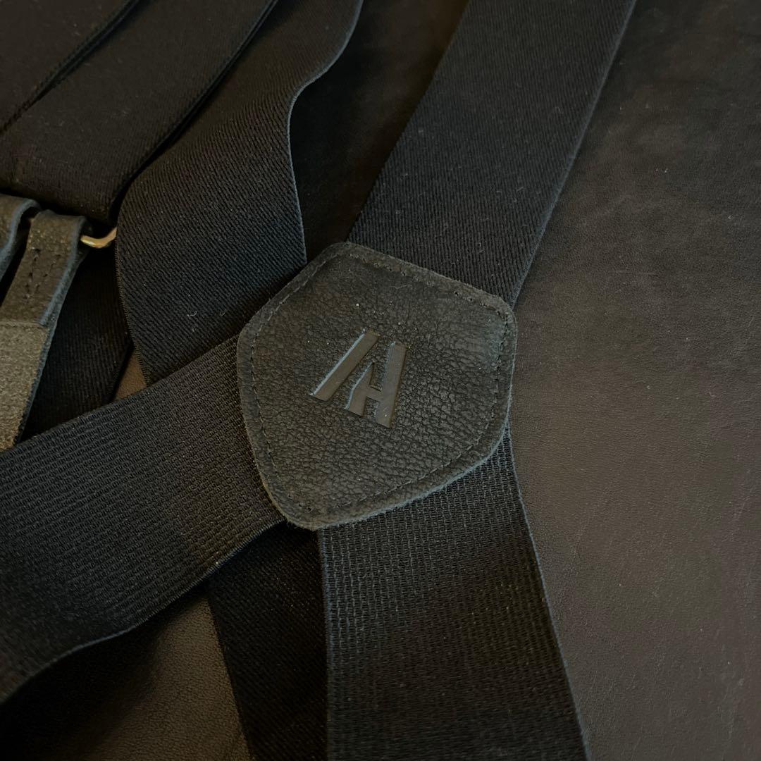 HUMVENT ヒューベント SUSPENDERS BLACK