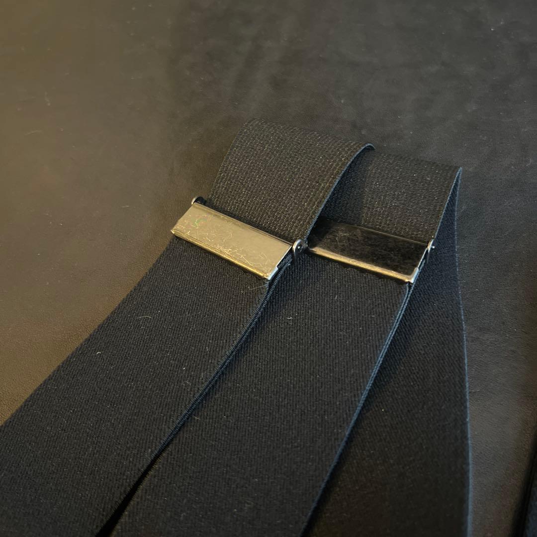 HUMVENT ヒューベント SUSPENDERS BLACK