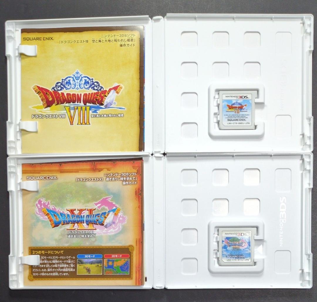 【箱・説明書付き】ドラゴンクエスト　Ⅳ・Ⅴ・Ⅵ・Ⅶ・Ⅷ・XI　6点セット