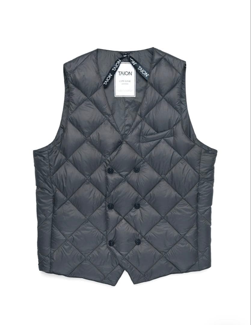 【TAION】シティ ダブル ダウンジレ