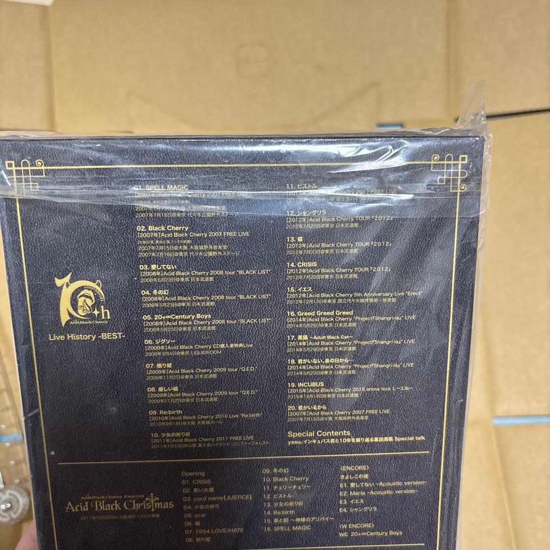 Acid Black Cherry 10th Anniversary 初回盤