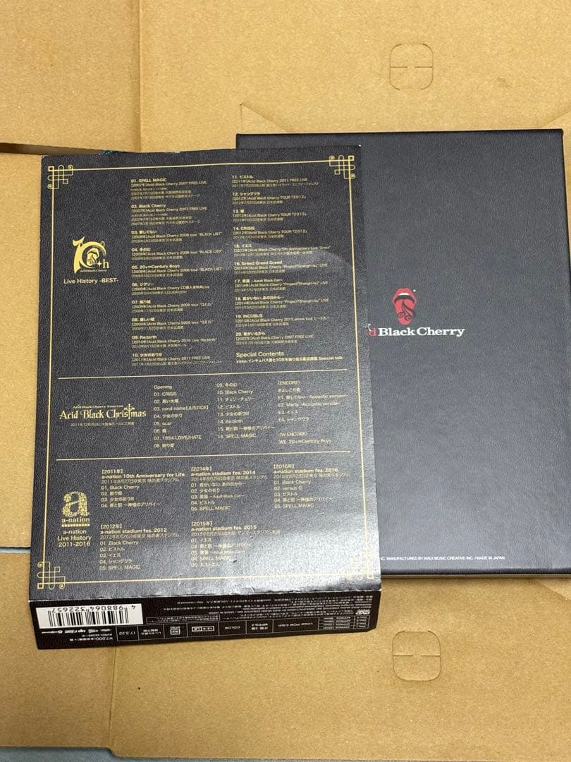 Acid Black Cherry 10th Anniversary 初回盤