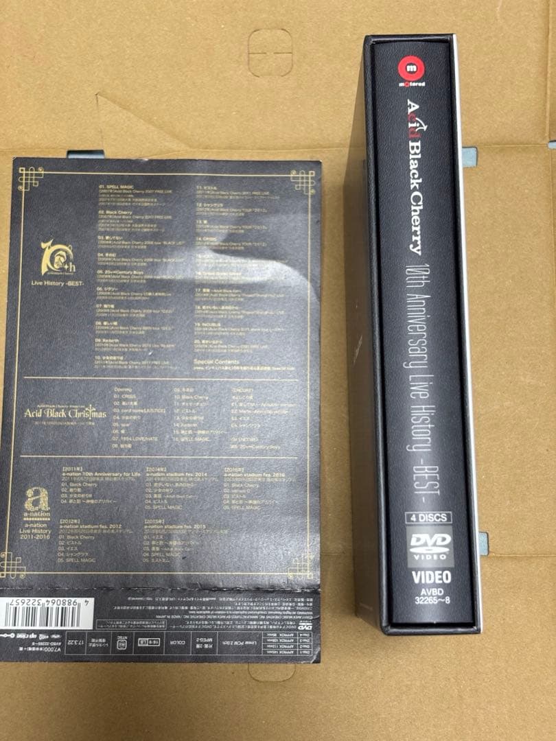 Acid Black Cherry 10th Anniversary 初回盤