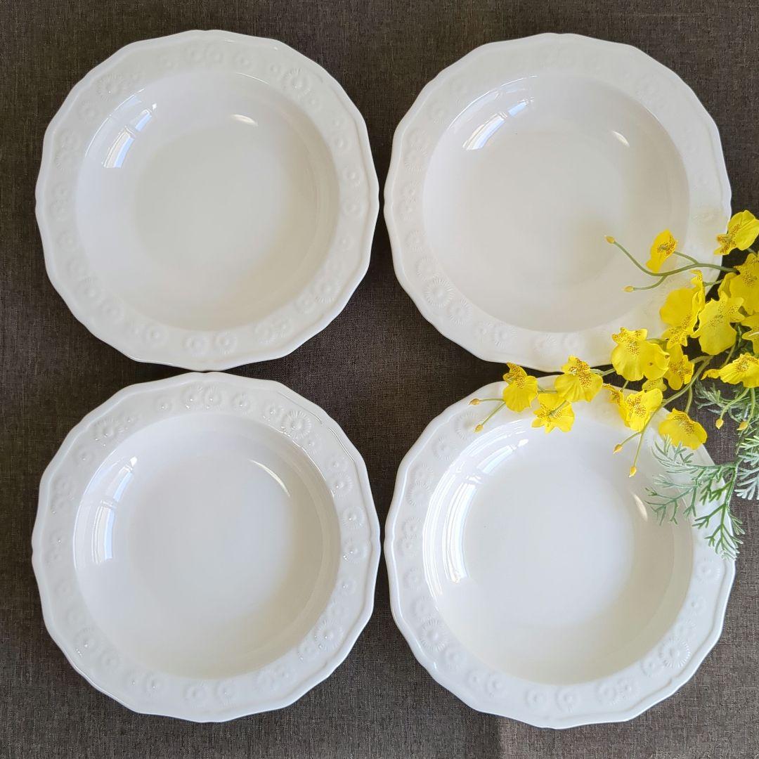 MAISON DE FAMILLE メゾンドファミーユ 皿 深皿 4枚 セット