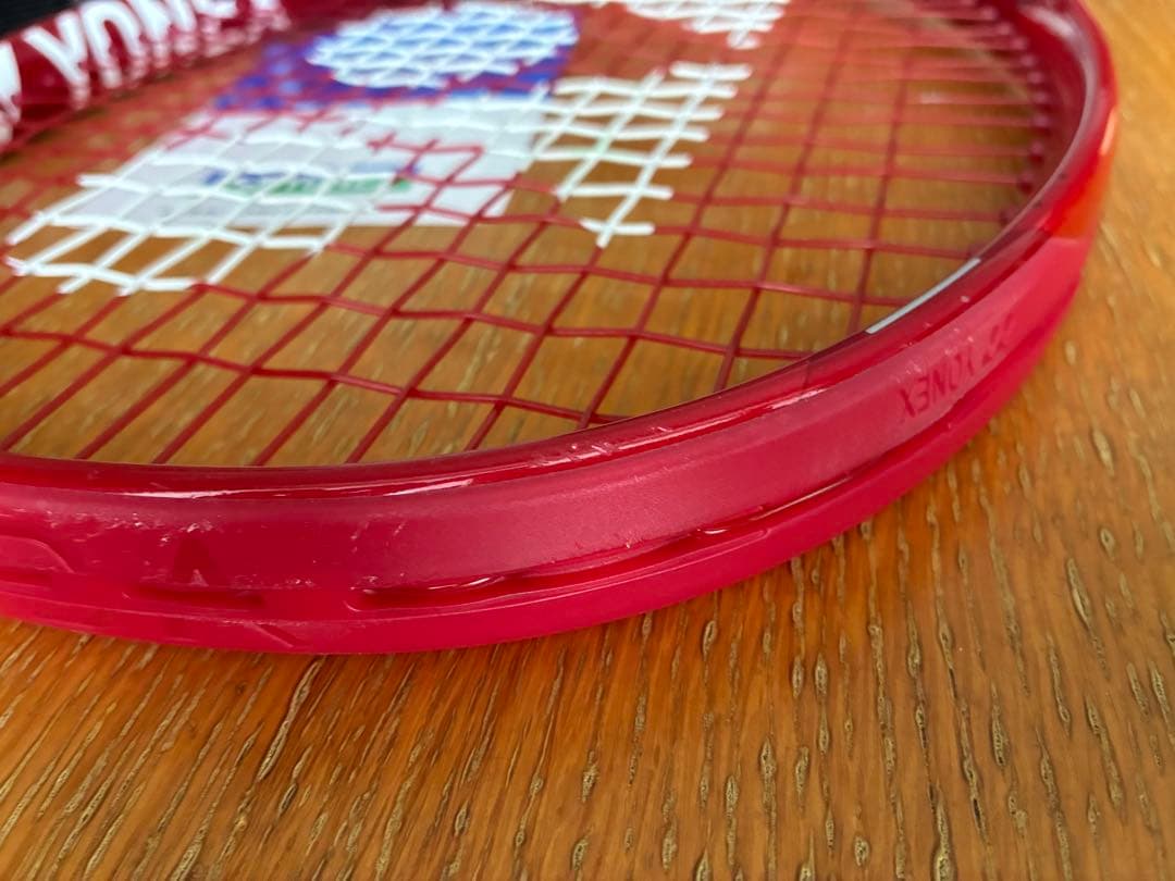 YONEX VCORE jr26インチ ２本組（１本のガットはＸ-one）