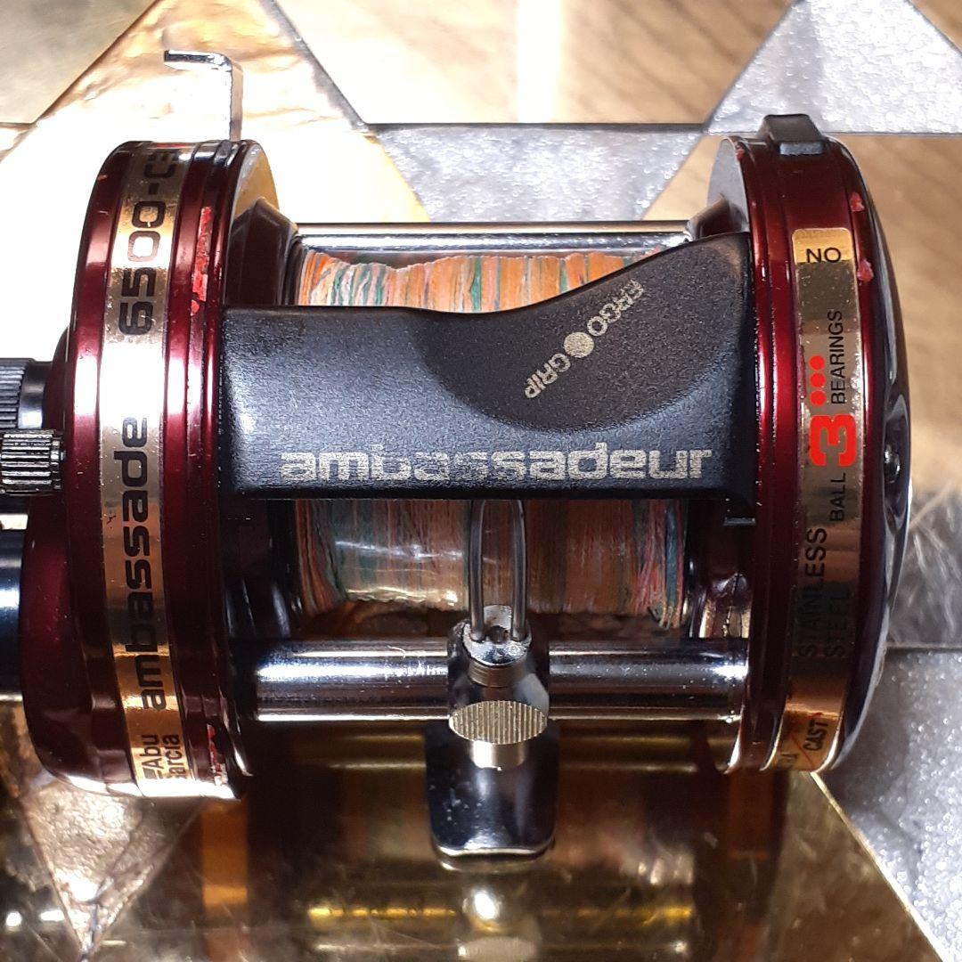 アブガルシア ABUアンバサダー 6500C3 2SPEED 両軸リール 美品